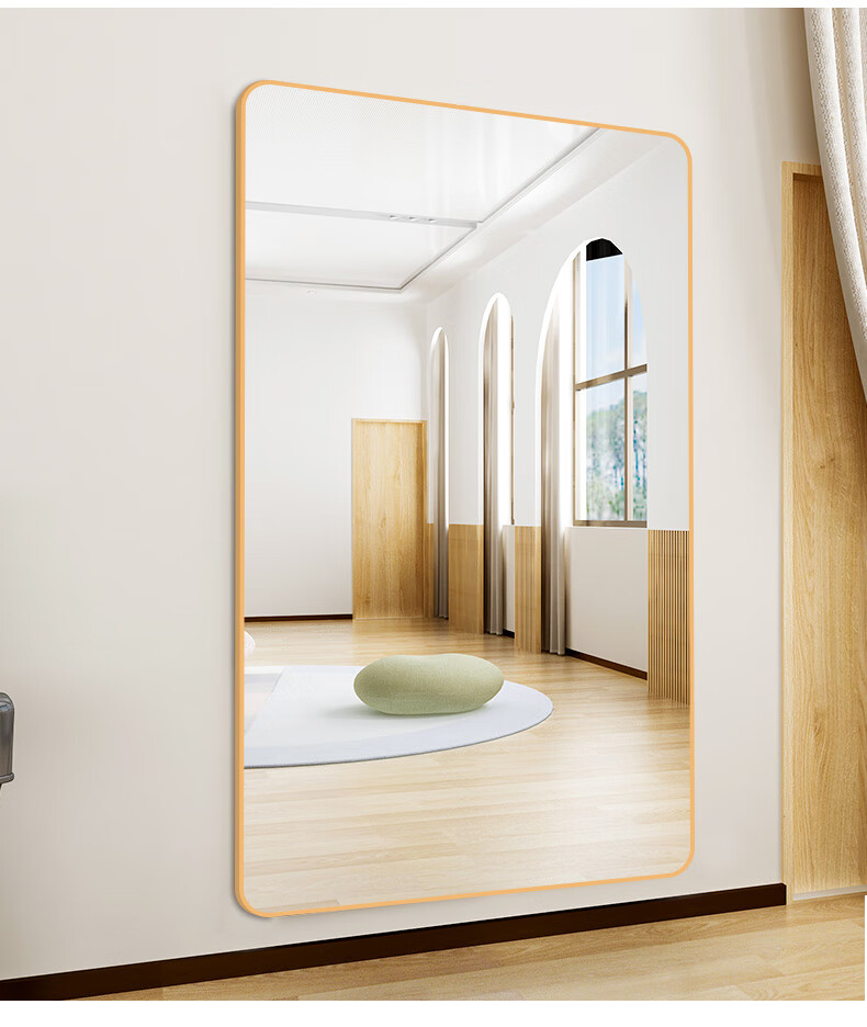 生态米家通用舞蹈室镜子墙大镜子跳舞健身练舞全身锻炼挂墙贴墙免打孔