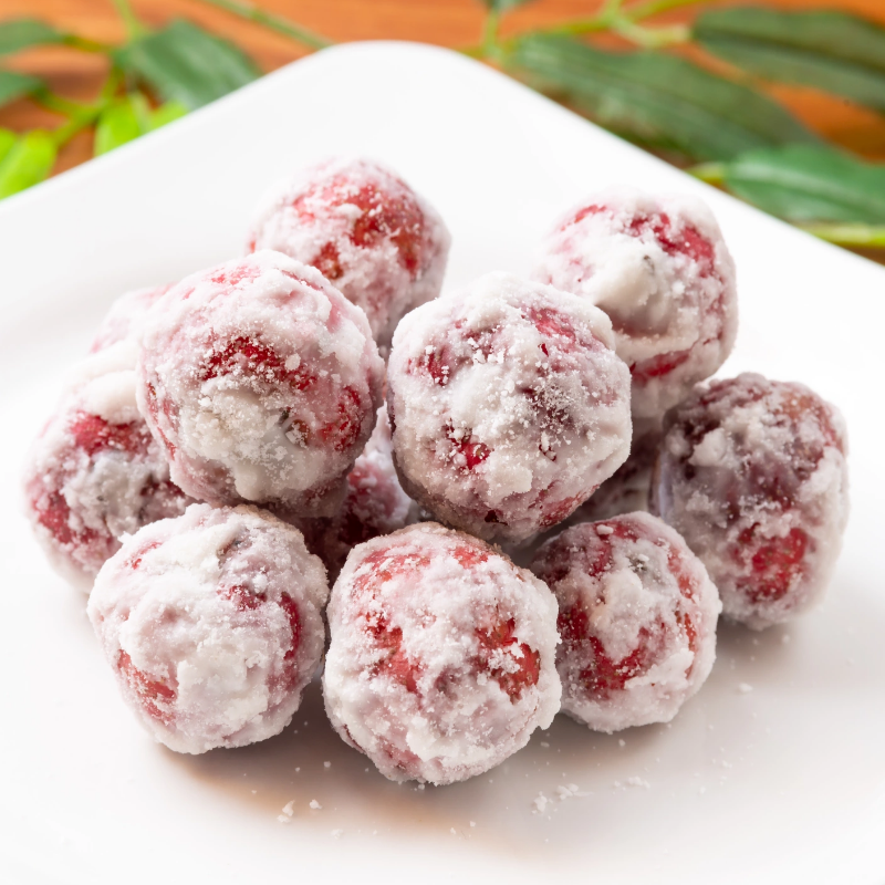 【京喜好物】糖炒山楂糖雪球糖霜山楂球冰糖葫芦糖粘子滚雪球散装休闲
