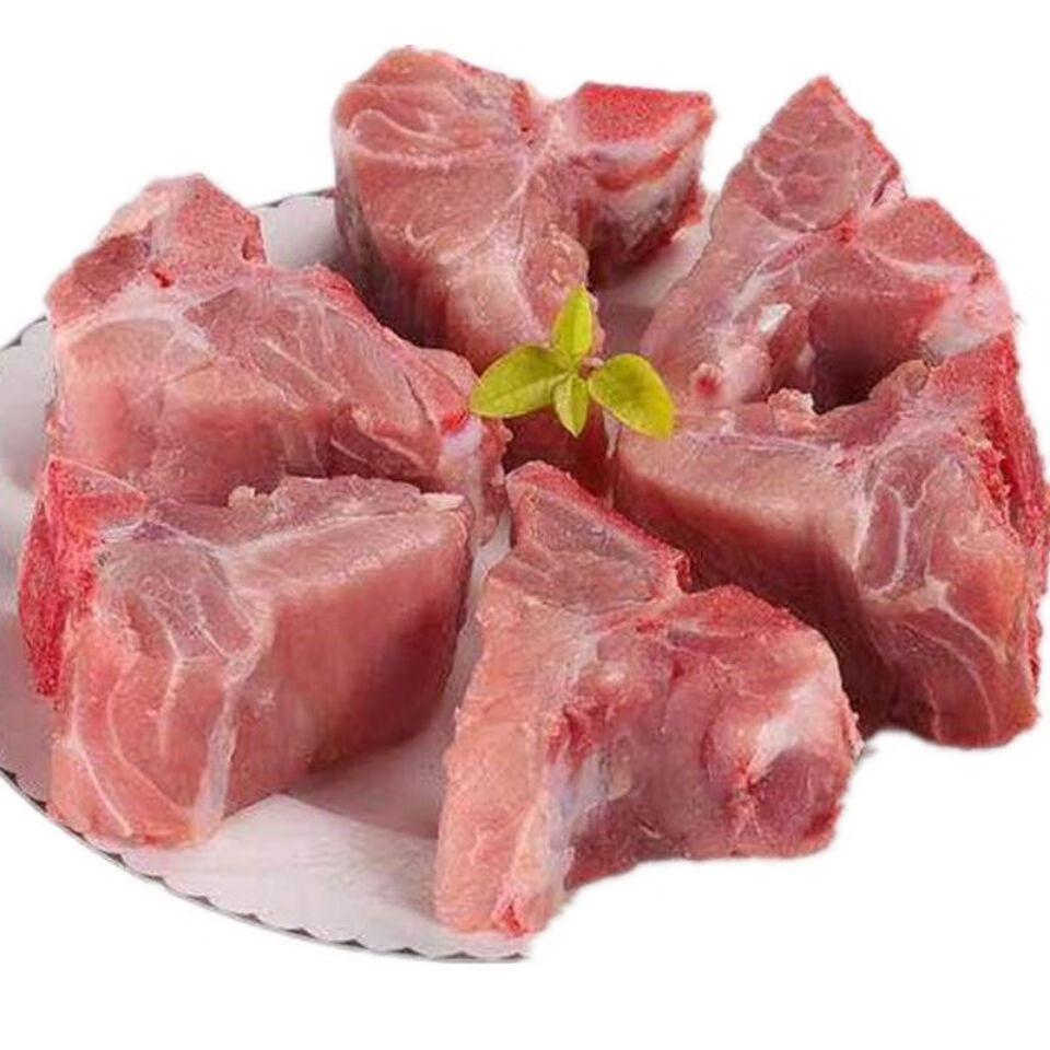 新鲜鲜冻多肉猪龙骨切块20斤整箱多肉脊骨实物拍摄饭店食堂食材腾旺纳