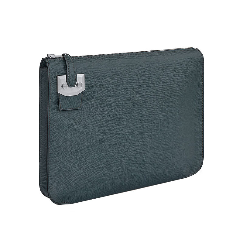 hermes爱马仕男包手拿包cityhall pm eclat小牛皮拉链闭合预售代购