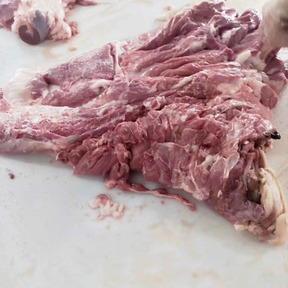 冷冻新鲜去骨有皮山羊板肉生羊肉羊前后腿肉烧烤五花肉20斤湖南湖北