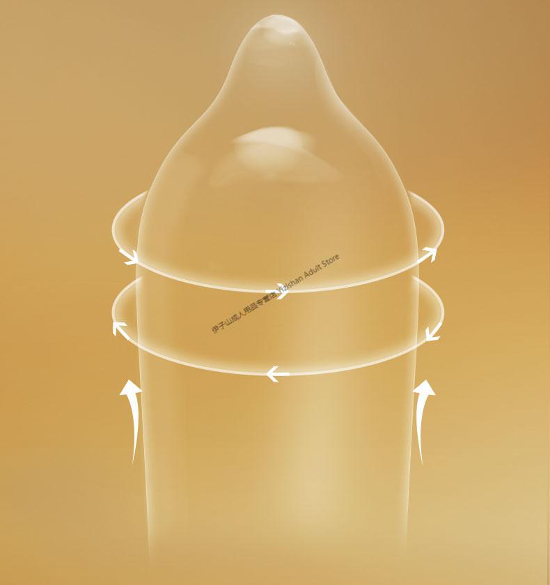 杰士邦久战延迟避孕套带刺颗粒狼牙套延长房事时间黄金超薄安全套成人