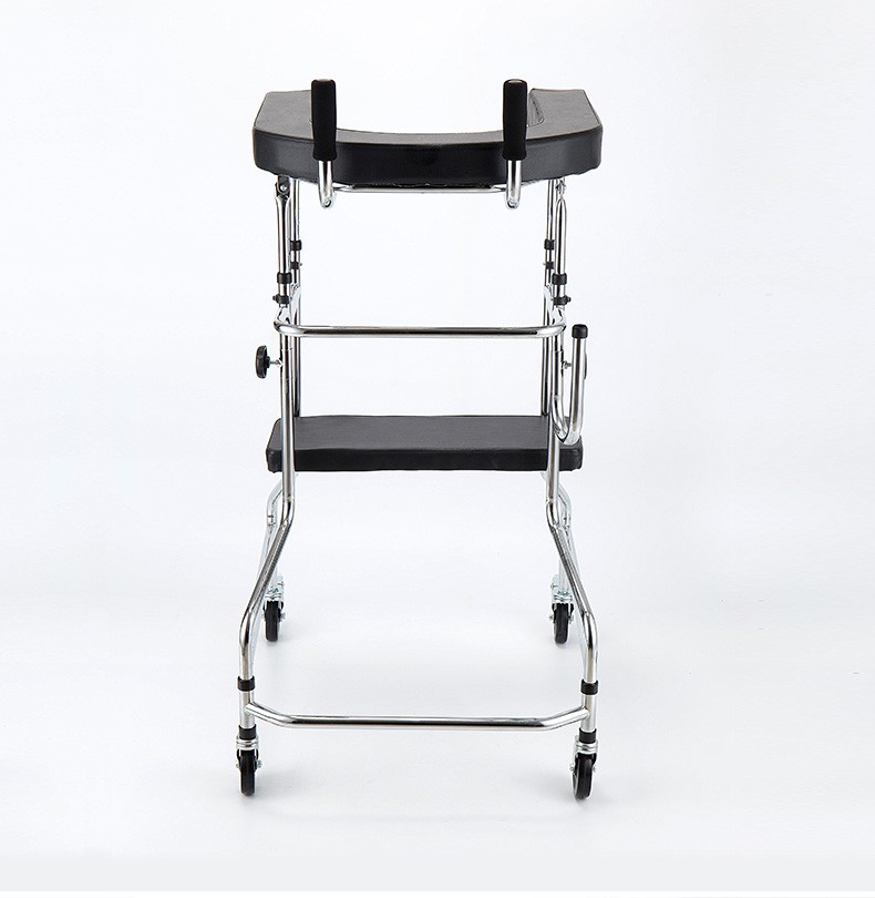 脑中风偏瘫站立架老年人锻炼学步车成人助行器医用下肢训练车站立架