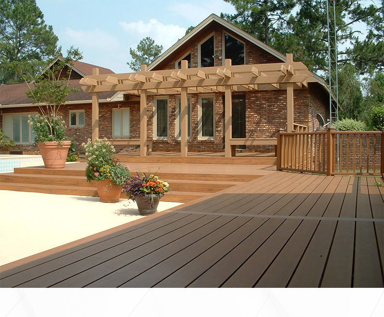 塑木户外地板塑木地板户外露台阳台木板庭院木塑地板室外防腐木防水