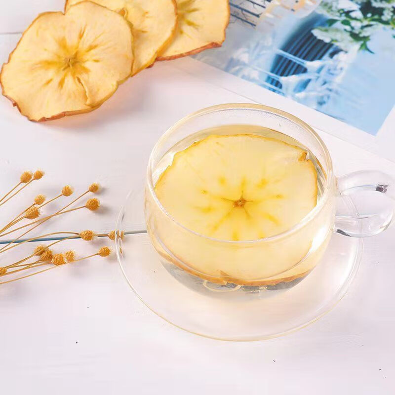 苹果软片苹果干可以泡水喝的水果农家自晒散学生茶 苹果干片(50)克