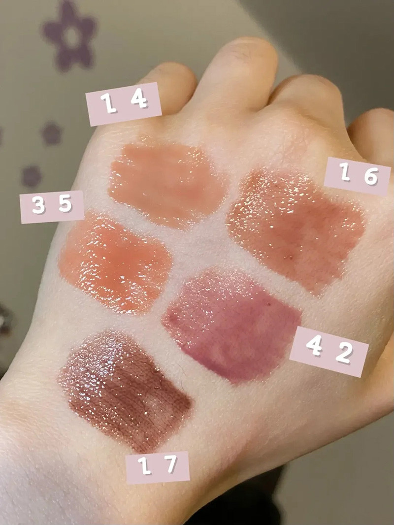 美国nyx lip butter gloss黄油唇彩唇釉nyx16praline蜜桃奶茶 blg16