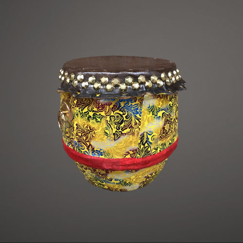 舞狮鼓专用牛皮鼓24寸大鼓佛山堂鼓醒狮鼓实木战鼓高音演出节日18