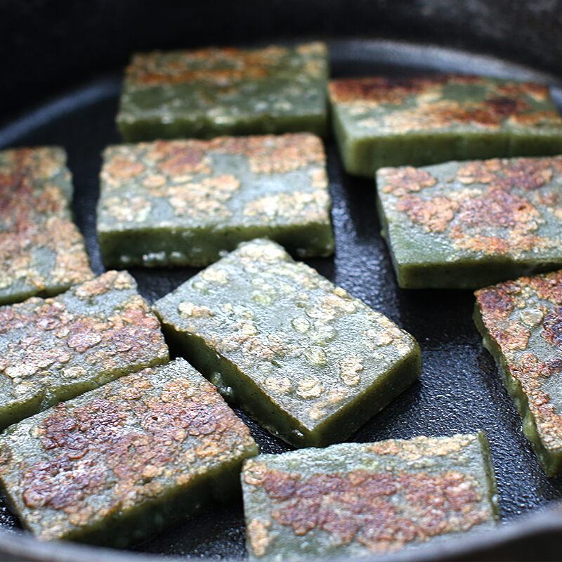 遂昌特产青糕铜锣糕传统手工糯米糕点艾草糍粑青团水磨年糕1250g1250