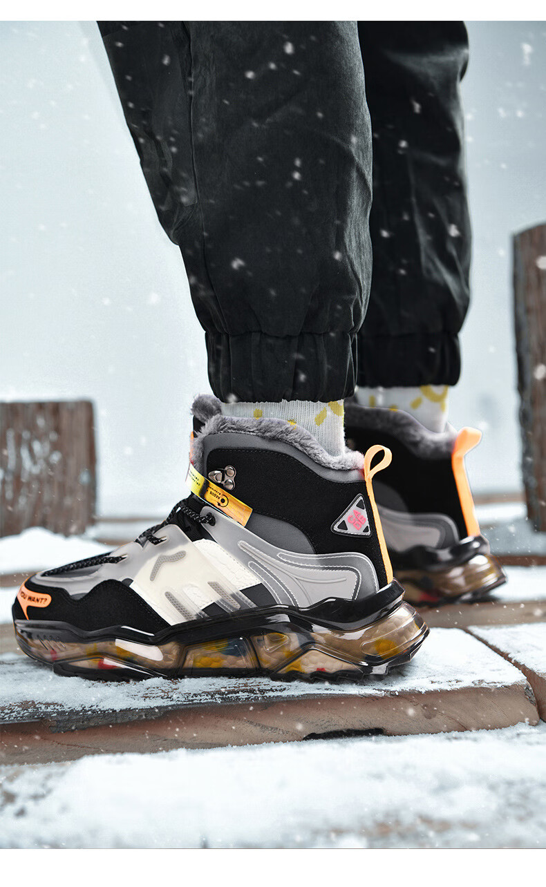 耐克nike高帮冬季男鞋2022新款加绒保暖棉鞋男加厚椰子爆米花运动鞋