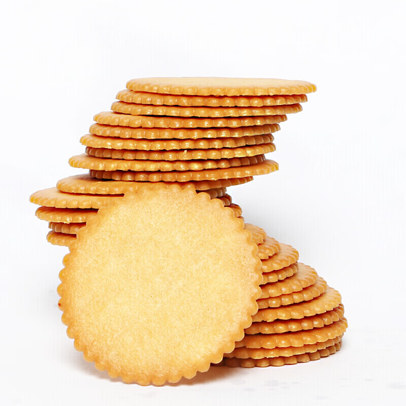 顺旺迷你小薄饼薄脆饼干1000g香脆散装香薄脆葱香饼干休闲零食椰奶味