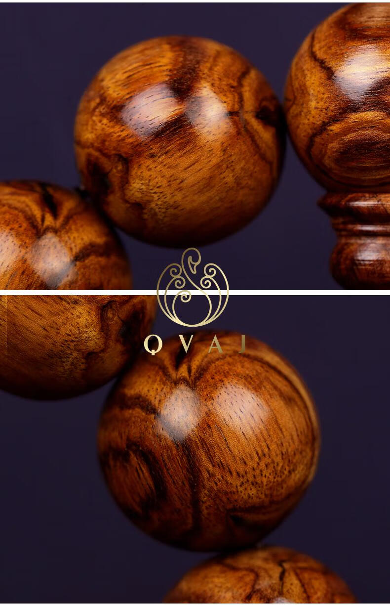 qvaj鬼眼鬼脸海黄20海南手串男士文玩佛珠女民族风手链鬼脸海黄手串