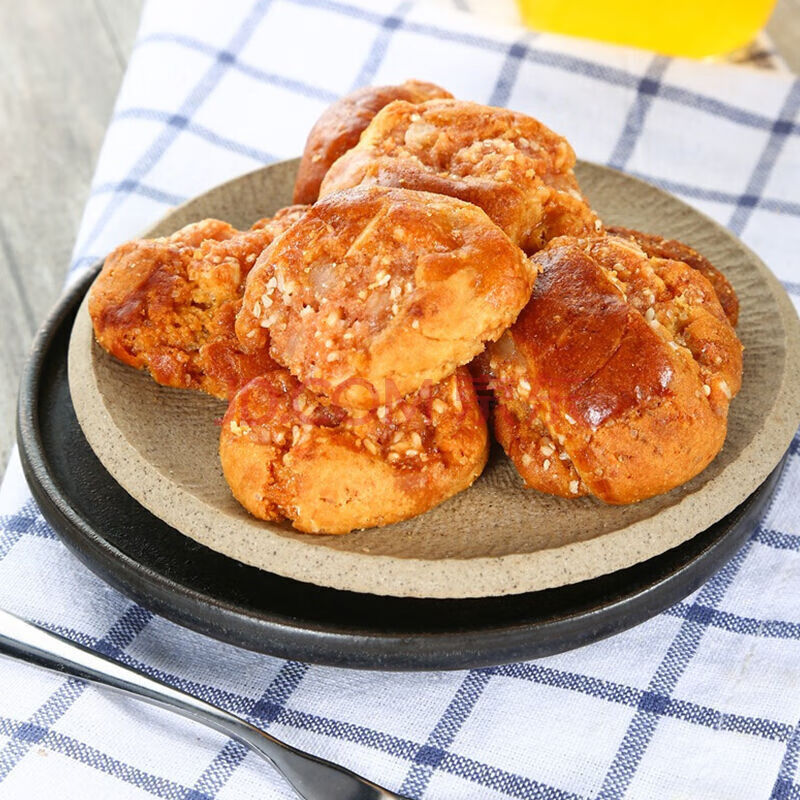 莲香楼鸡仔饼400g袋老广州传统糕点广东特产手信食礼盒装辣味鸡仔饼1