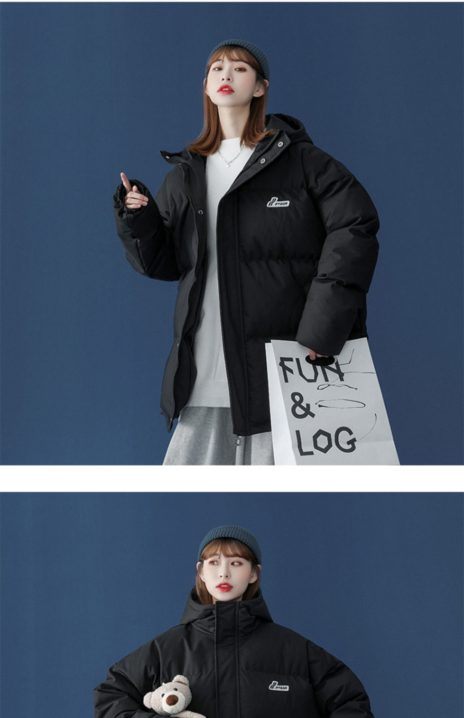 雅鹿羽绒服2021年新款时尚加肥加绒服外套女冬季加厚女装御姐女神范