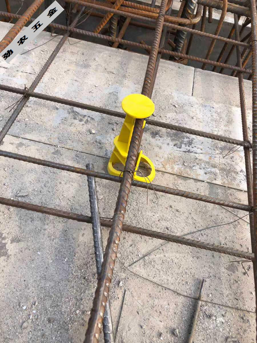 新型板厚控制器混凝土楼板厚度塑料控制器铝膜木模控高免钉专用新款免