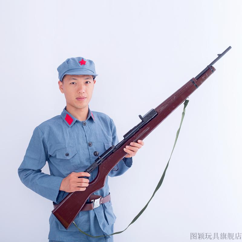 拍电影电视的道具影视舞台话剧八路军步抢枪道具枪三八大盖木制红军枪