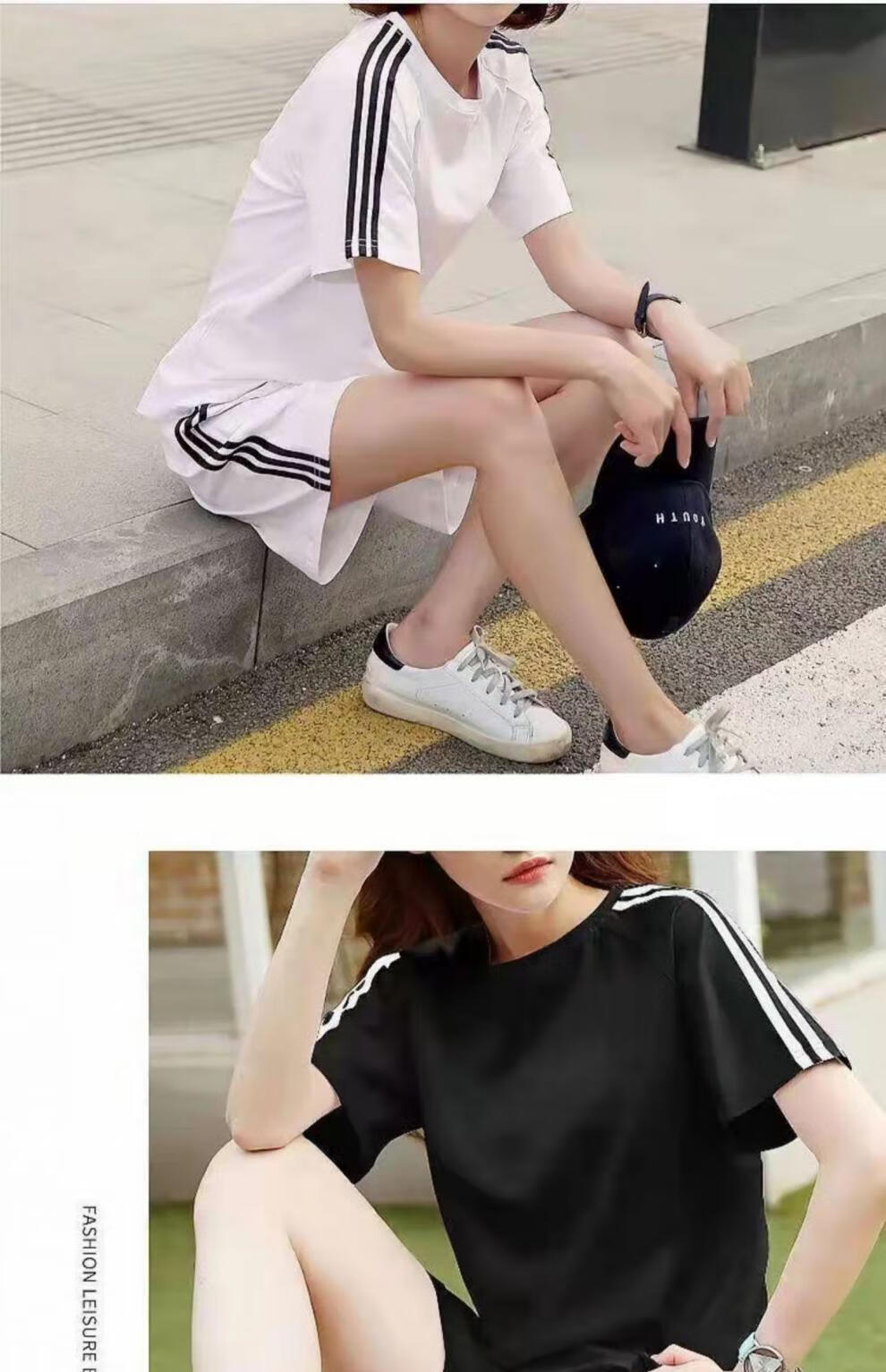 爱菲莹中考体育专用运动服套装女生初中学生运动会田径跑步短袖中招