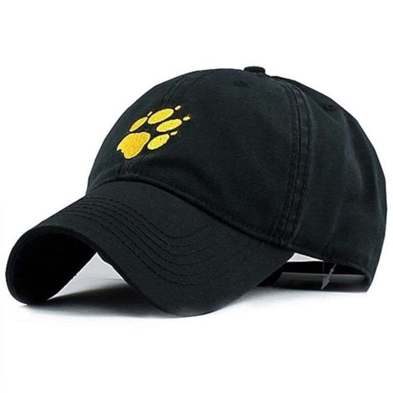 bibing帽子男春季女士棒球帽潮全棉户外运动遮阳鸭舌学生旅游帽黑色