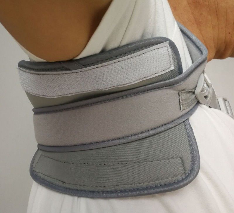 适用于锁骨固定带肩胛骨肩部成人儿童医用八字绷带驼背8字绑带黄色s