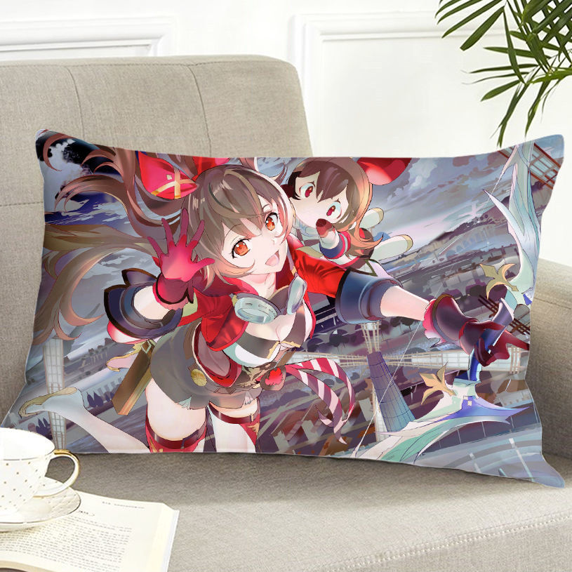 原神抱枕神里周边雷神派蒙刻晴枕头甘雨史莱姆菲谢尔可莉二次元动漫