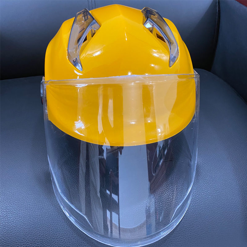 新外卖骑手头盔夏加大码透气孔头盔四季骑手大码头盔透明镜片