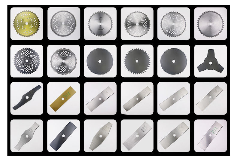 割草机刀片通用加厚一字合金专用圆锯片打草机除草割灌机配件刀片40齿