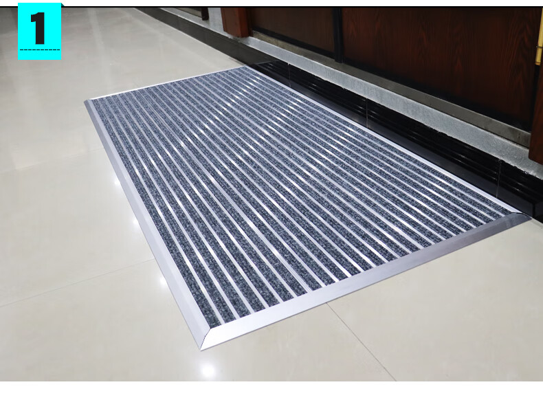 大门地垫地垫进门防尘垫入户门门口铝合金室外防滑商场