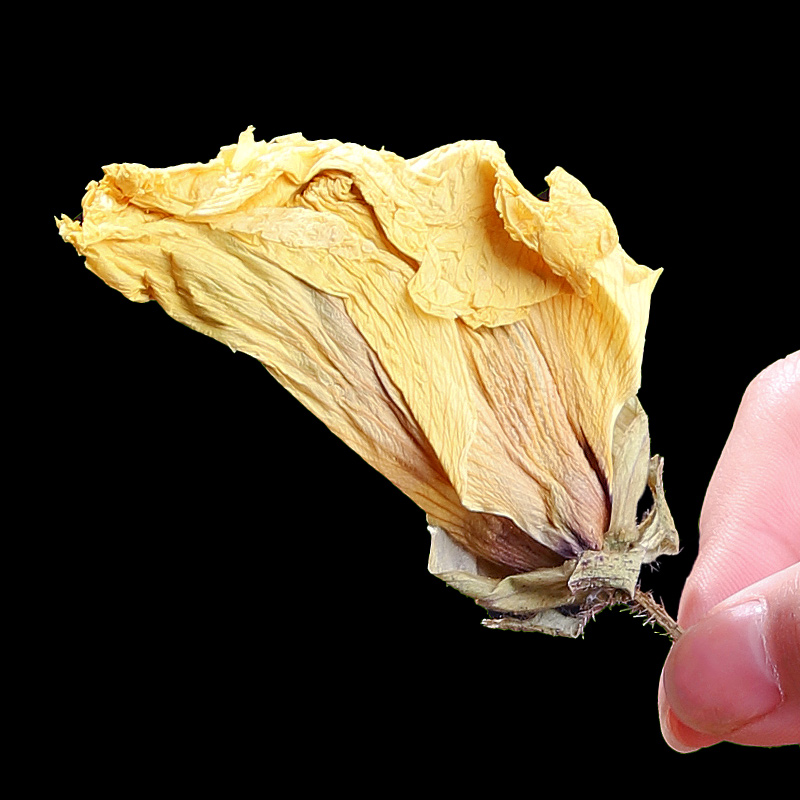 北京同仁堂黄蜀葵花500g金花葵茶黄秋葵花蜀葵花干中药新货非特级山