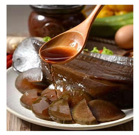 虾鲜青萝卜300g袋山东潍坊寿光羊口虾油老咸菜早餐下饭苏伯300gx6