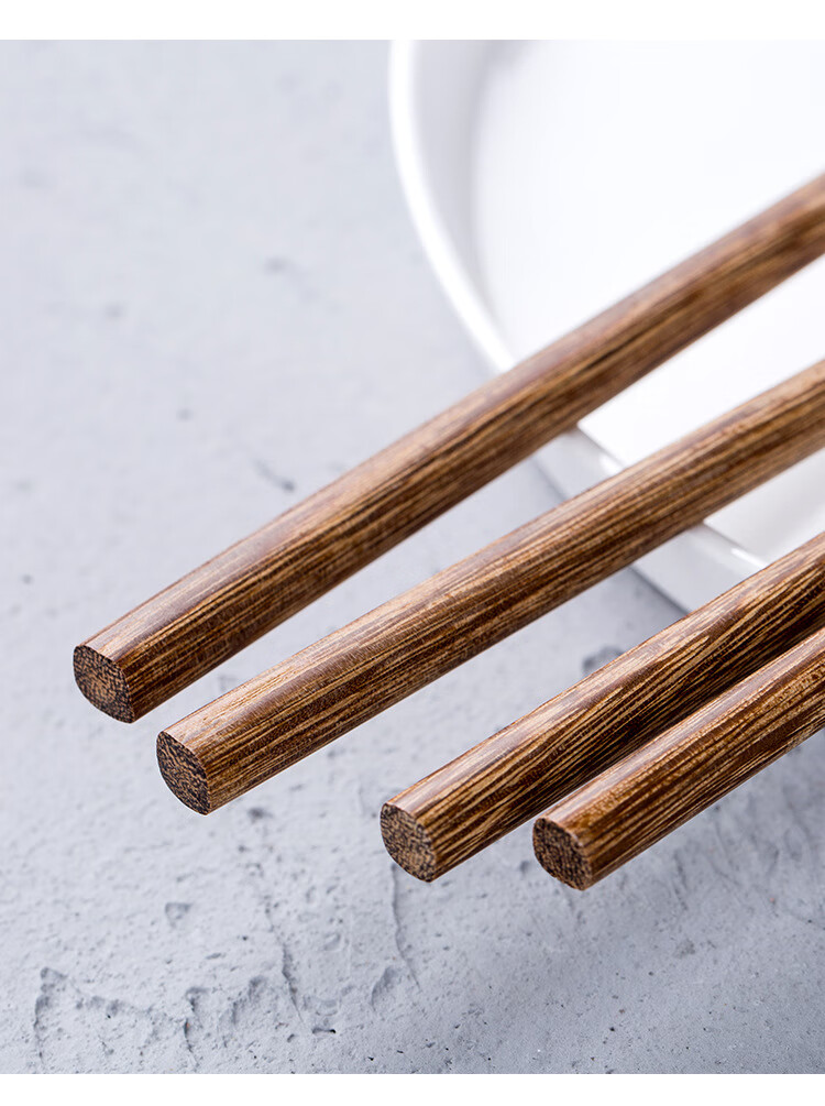 [款]榉木鸡翅木加长筷子油炸筷火锅筷捞面拉面加粗炸油条家用 鸡翅木