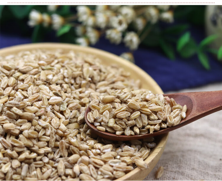 北京同仁堂中药材浮小麦止汗盗汗茶小麦瘪子散装另有甘草大枣500克