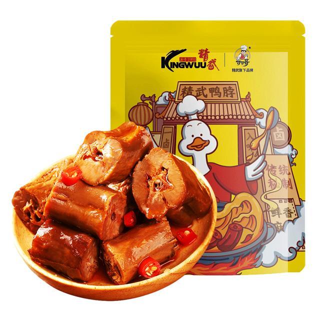 精武鸭脖10包袋装甜辣味麻辣味卤味休闲零食小吃武汉特产10包袋甜辣味