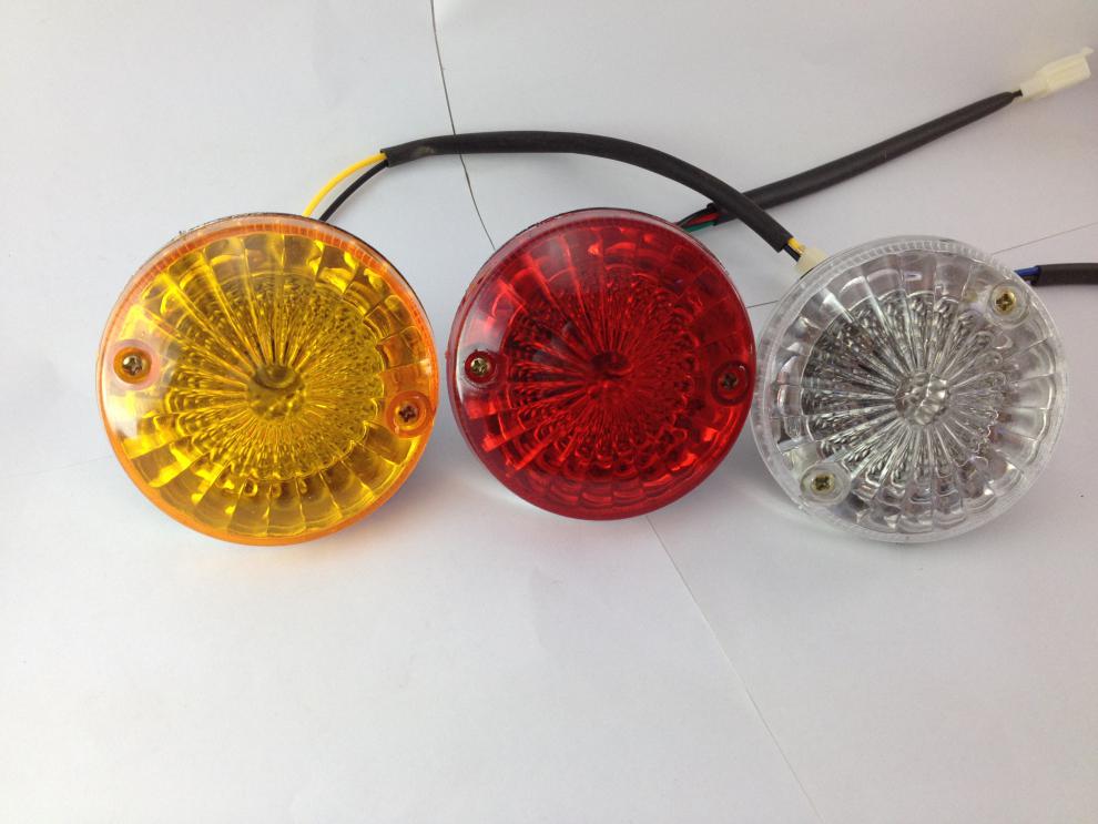 电动三轮车后尾灯插泡总成通用转向灯刹车灯行车灯vvvv普通930一对12v