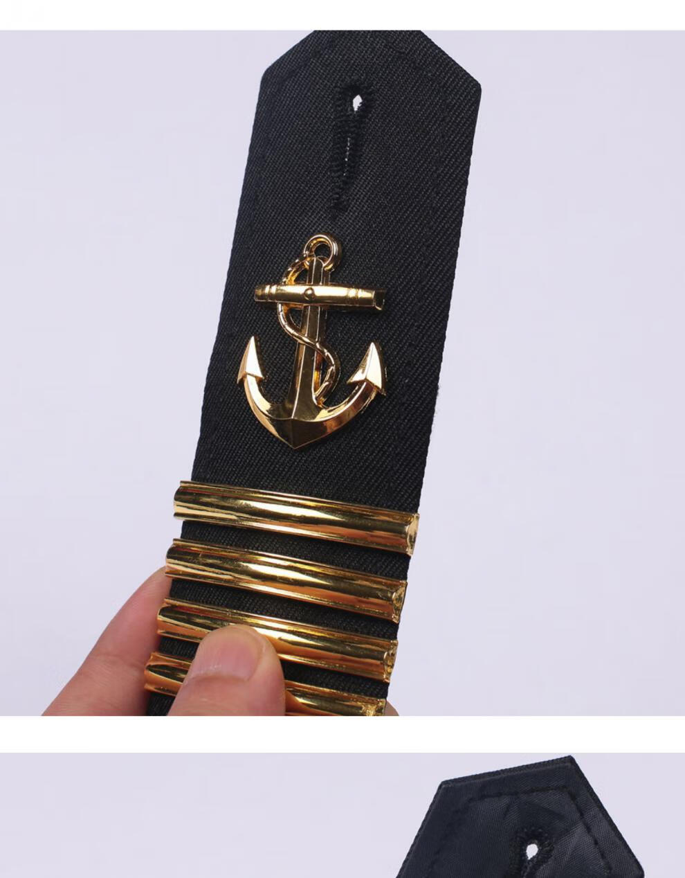 金属海锚四杠肩章(船长)【图片 价格 品牌 报价】-京东