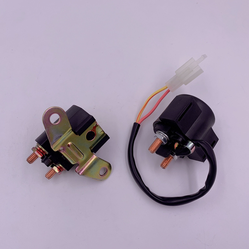 适配豪爵悦星hj`125t-9/9c/9d女装踏板摩托车启动继电器磁吸开关 悦星