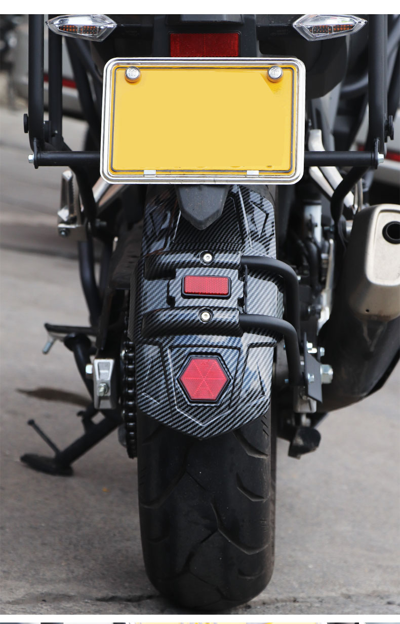 22款赛科龙rc401后挡泥板 rx401 rx500 摩托车挡水瓦挡沙板后土除改装