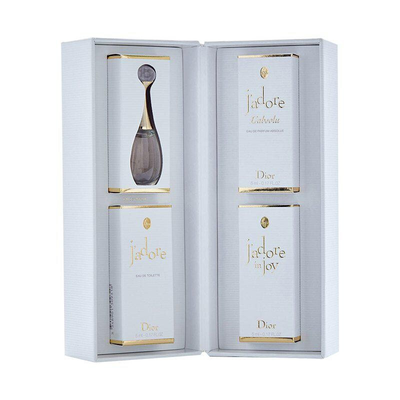 迪奥(dior)城堡香水五件套装真我花漾甜心茉莉女士q版礼盒21圣诞限定