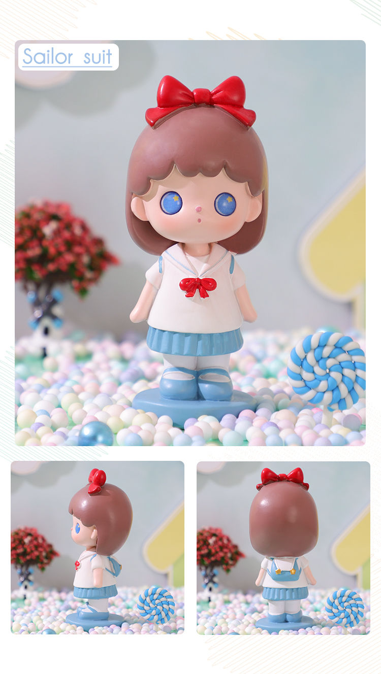 仙女盲盒可爱娃娃创意生日礼物儿童卡通摆件盲盒玩具女孩 女仆咖啡厅