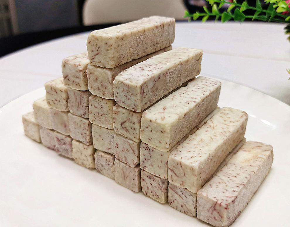 芋头条条油炸七分熟冷冻a级火锅烧烤甜品餐饮商用槟榔芋条b级芋条5斤