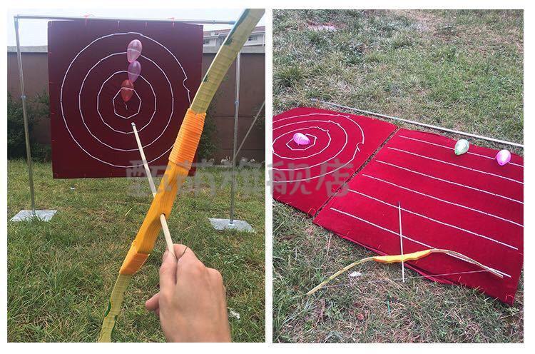 林中鳥夜市地攤打氣球的玩具槍街邊專用射擊搶獎品遊戲公園射箭夜市竹