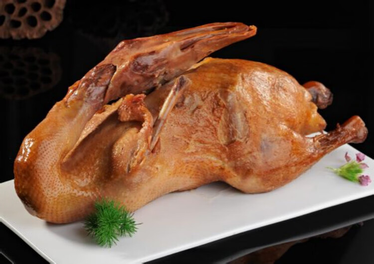 东北烤鹅烧鹅哈尔滨对青烤鹅1500g 1500克普通快递【图片 价格 品牌