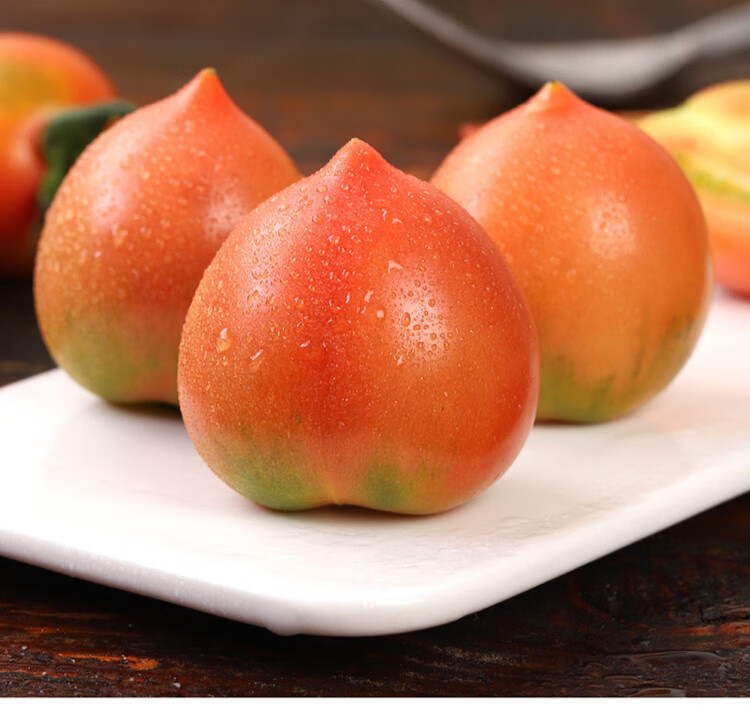 媚调 春桃柿子圣女果小番茄新鲜水果当季 2500克(净重5斤)【图片 价格