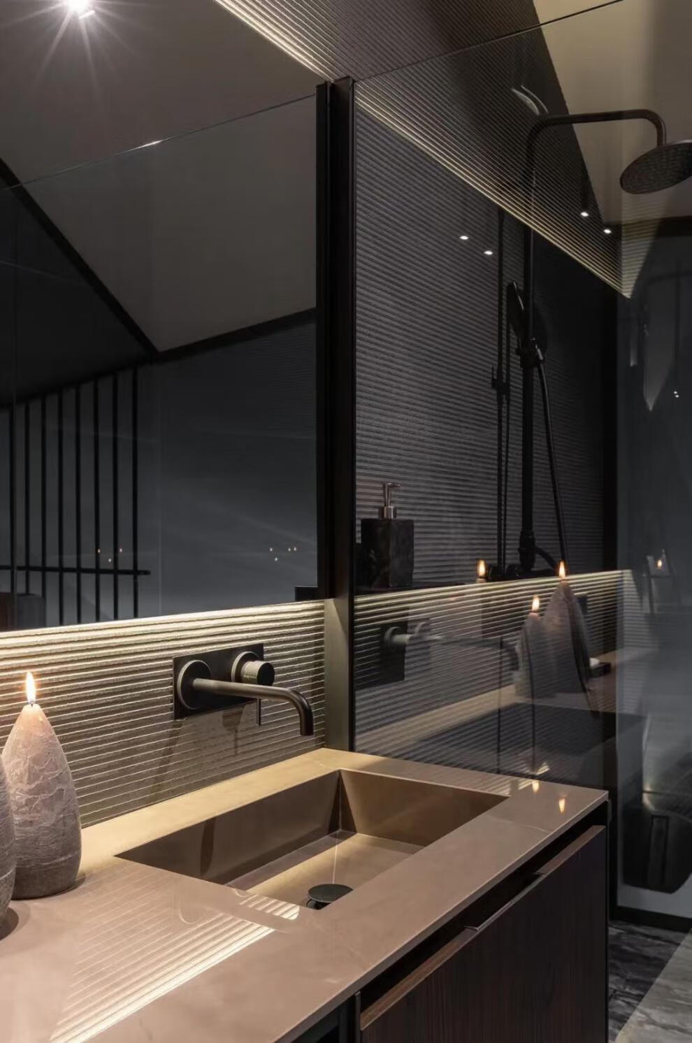 led嵌入式铝合金灯槽灯带线形灯铝槽暗藏吊顶线型灯洗墙卡槽线条开槽