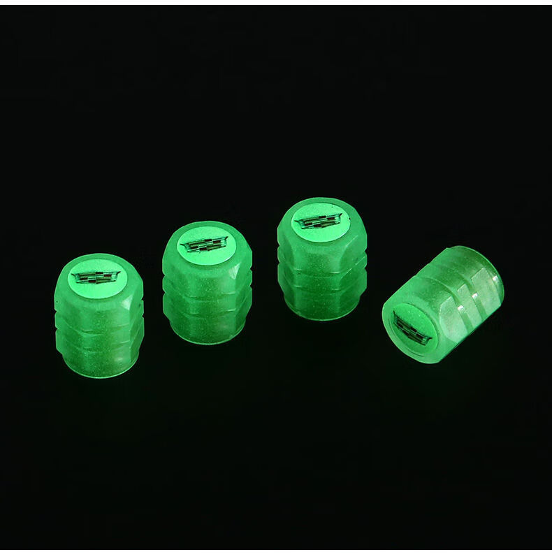 汽车轮胎发光气门嘴帽夜光车用电动车摩托车气嘴盖气门芯盖胎通用