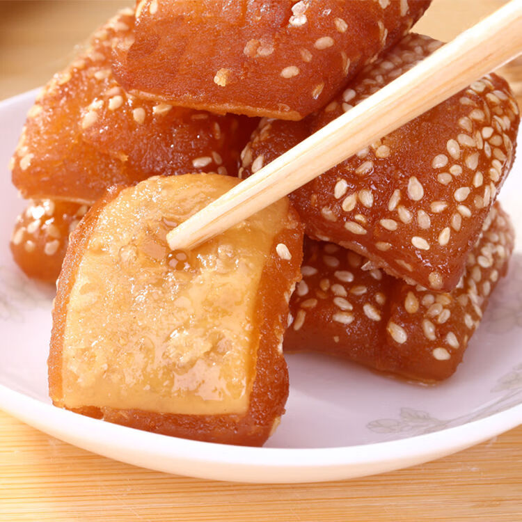 蜜三刀芝麻條老式傳統糕點零食果子油果山東特產蜜三刀蜜麻條蜜翻花1