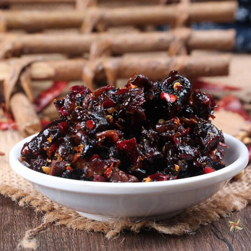 情人菇怀旧食重庆特产登荣油辣子菇丁麻辣素食香菇以前的食油辣子菇丁