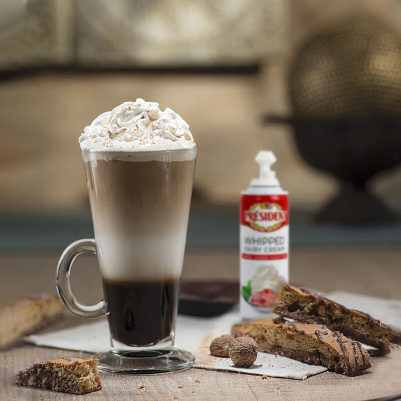 新货喷射稀奶油罐装250g即食奶油咖啡伴侣小朋友蛋糕淡奶油粉 总统