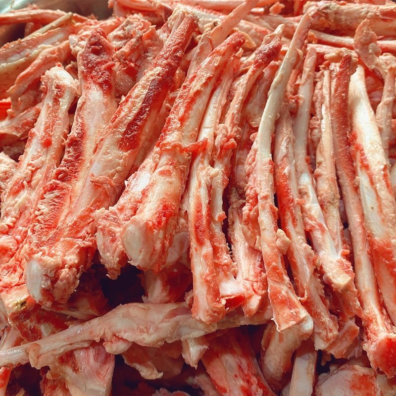 牛脆骨新鲜牛软骨月牙骨月亮牛骨头肋骨补钙宠物狗狗零食烧烤炖汤新鲜