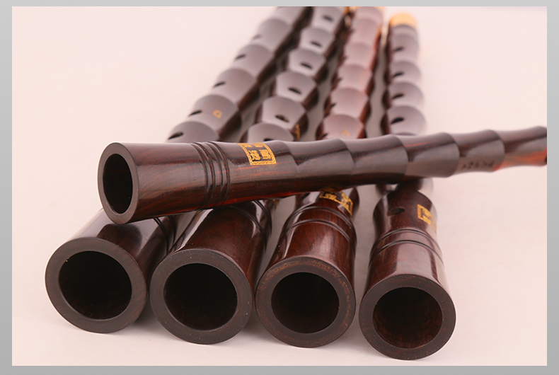 宏艺唢呐杆子d调百年老红木喇叭杆子各调木唢呐杆配件 百年老红木e调