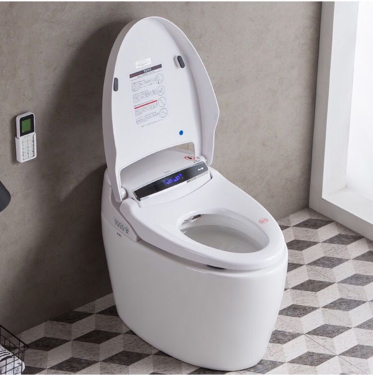dttoto多功能的智能马桶全自动语音翻盖座便器即热遥控冲水升级版