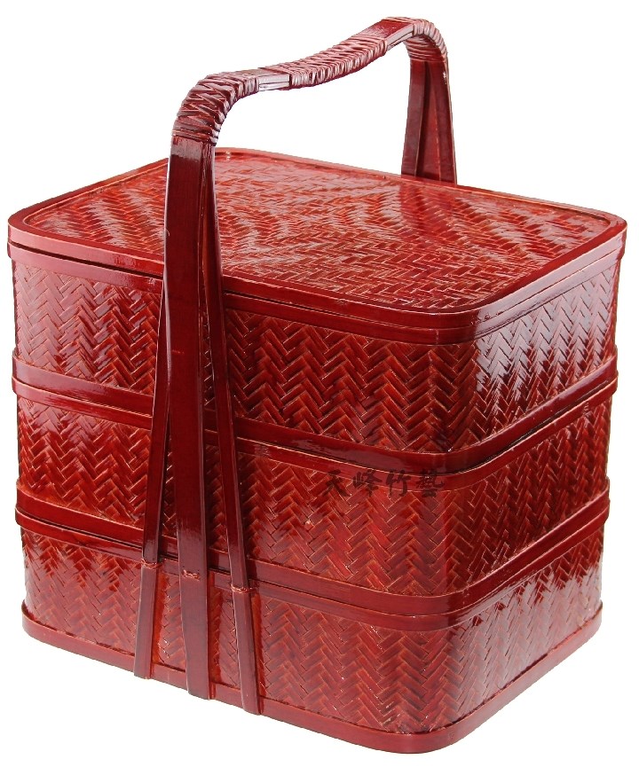 食盒提篮多层中式酒店餐盒手提大容量食盒提篮多层中式大容量菜盒菜